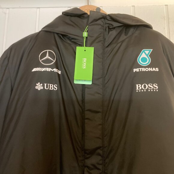 Hugo Boss Other - Hugo Boss AMG Mercedes Petronas Team Issue Winter Jacket Coat Size Euro 50